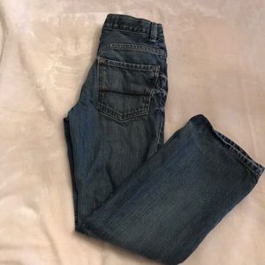 Boys jeans boot cut size 10 adjustable waist